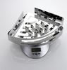 Bathroom Shelf Bath Shower Shelf 304 Stainless Steel Chrome Bathroom Corner shelf Wall Mounted Satin Kitchen Storage holder