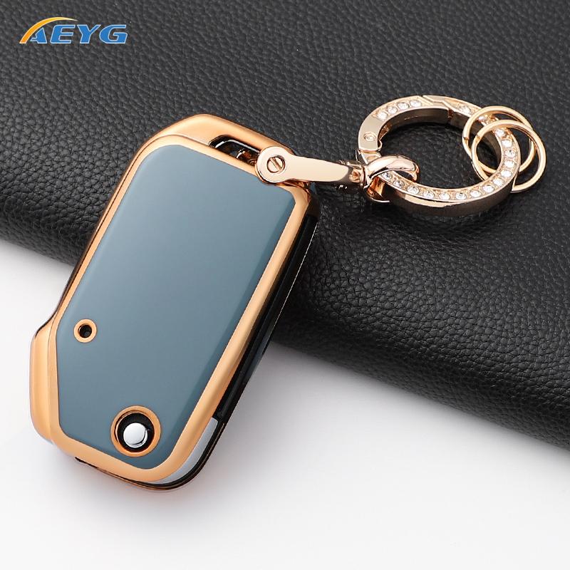 Soft Tpu Car Key Cover Case Shell Fob For Kia Sportage Ceed Xceed Sports K5 Seltos Smart Keyless Accessories