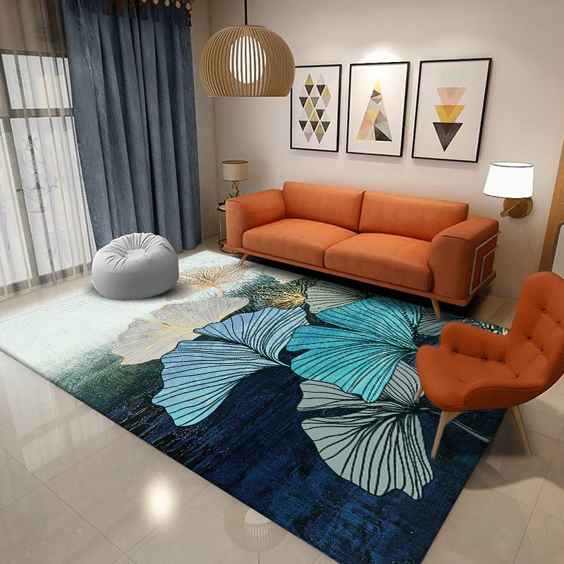 Wohnzimmerteppich im nordischen Stil Couchtisch Sofa Nachttischteppich Haushalt Großflächiger Teppichmatte