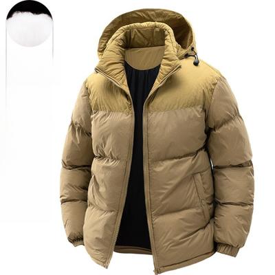 Take Off The Cap Hooded Cotton Jacket Men and Women with The Same Paragraph Winter Cotton Jacket Loose Thickened Cotton Jacket Jacket