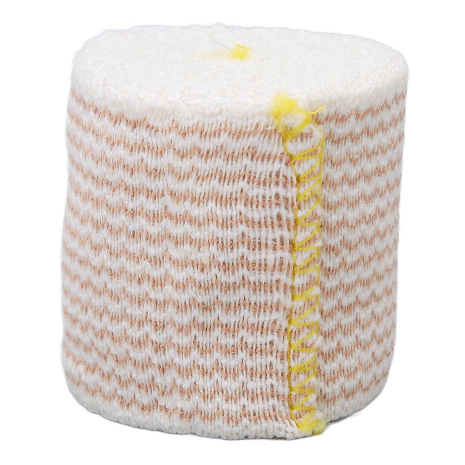 

Эластичный дышащий самоклеящийся компрессионный бинт в полоску, медицинская лента 2 X 1,8 дюйма, желтый