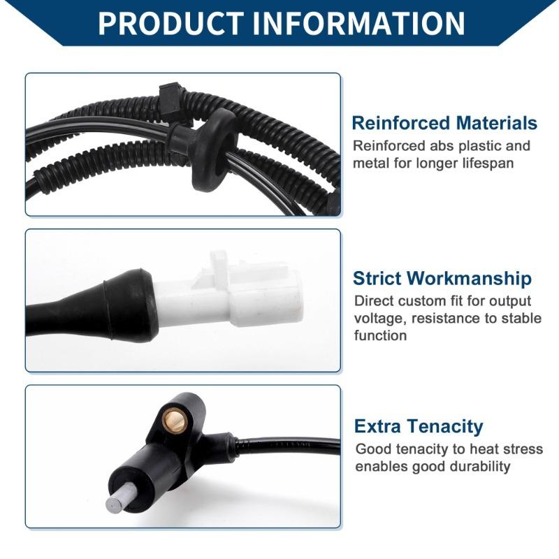 1W1Z2C190AB For Ford Crown Victoria Lincoln Town Mercury Grand Marquis 2001 2002 1W1Z-2C190-AB Rear ABS Wheel Speed Sensor