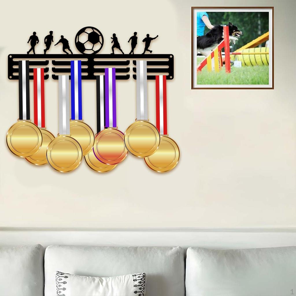 Medaljväggdisplay Hängare Hållare Hederssamling Hylla Sportorganisatör