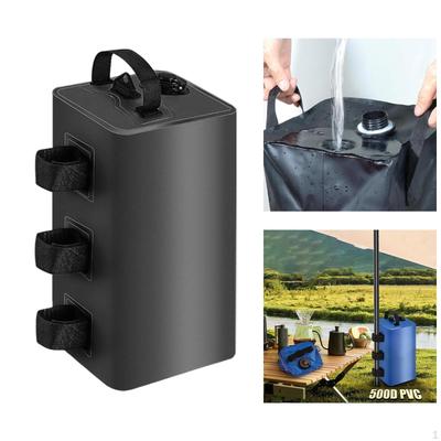 Saco de Água para Toldo Areia Multifuncional Pesos de Tenda Portáteis para Exterior