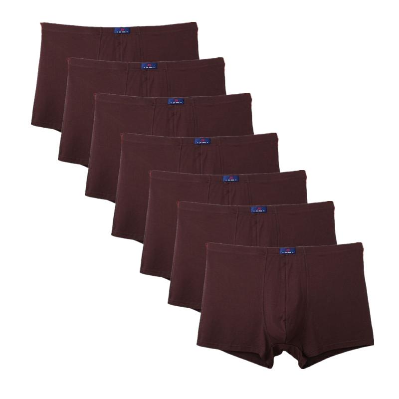 

7 шт. L XL 2XL 3XL 4XL 5XL 6XL трусы-боксеры мужские трусы модальное нижнее белье средней посадки 6XL