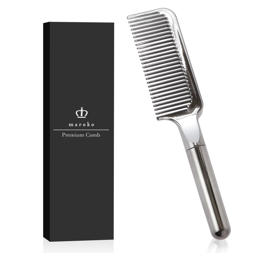 Ultimate Damage-Free Comb, Hair Comb, Treatment Comb, Smooth Hair, Anti-Static, Reduces Friction, Bath and Dryer Safe, Coarse Comb, Maroko