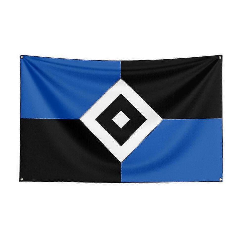 (A,90 X 150cm)3x5 Hamburger Sv Flag Polyester Printed Racing Sport Banner For Decor