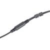W89C 7.1mm Telescopic Heavy Duty Acoustic Air Tube Earphone Headset Mic Headphone 7.1mm Plug For Walkie Talkie Radios