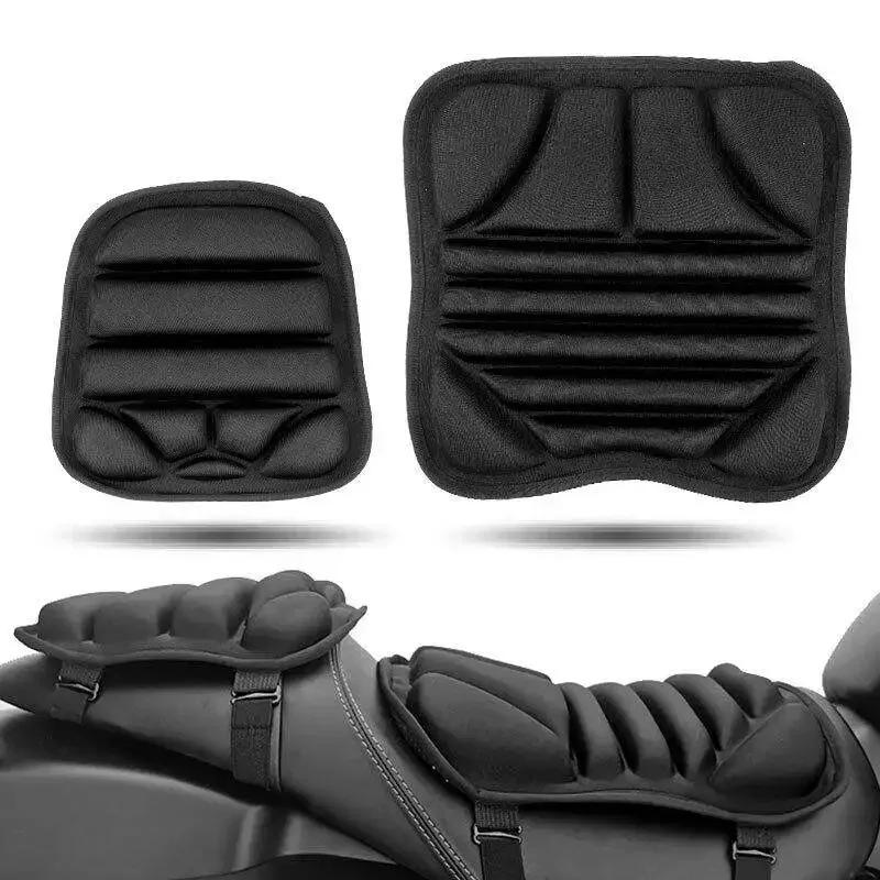 Motorcycle Seat Pad 3D Comfort Gel Cushion Seat Breathable Universal Shock Absorbing Seat Cover for Advanced Mountain