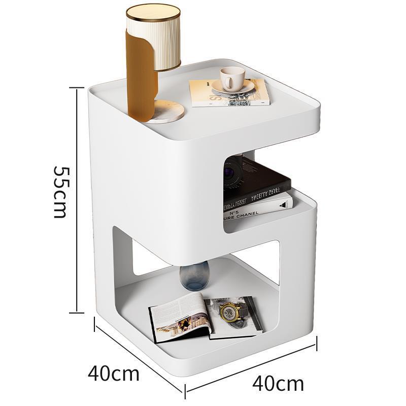 Minimalist Narrow Nightstands White Auxiliary Modern Luxury Bedside Table Nordic Fashion  House Furniture
