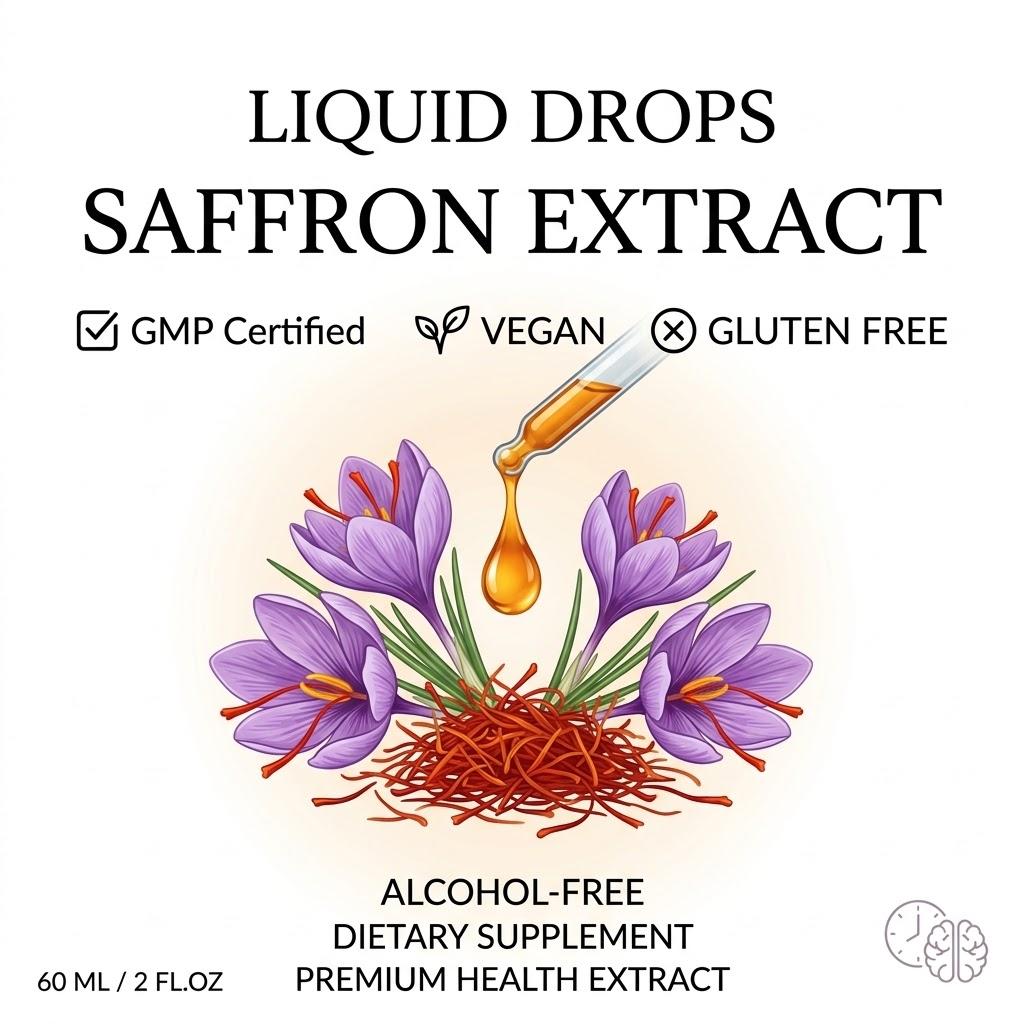 Wild & Organic Saffron Supplements- Mood, Brain & Vision