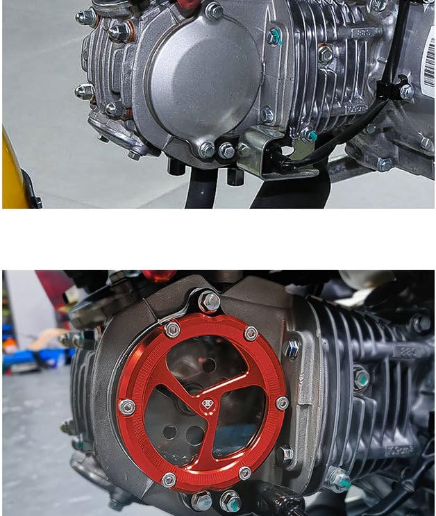 Motorcycle Crankcase Cover Engine Cover CrossCub110 CrossCub110 CC110 2023-2025 (Titanium