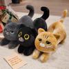 Cartoon Cat Plush Animal Doll Pillow Bed Support Cushion For Home And Couch Use