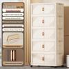 Foldable Multi-Layer Storage Cabinet for Clothing, Snacks, Books, and Toys