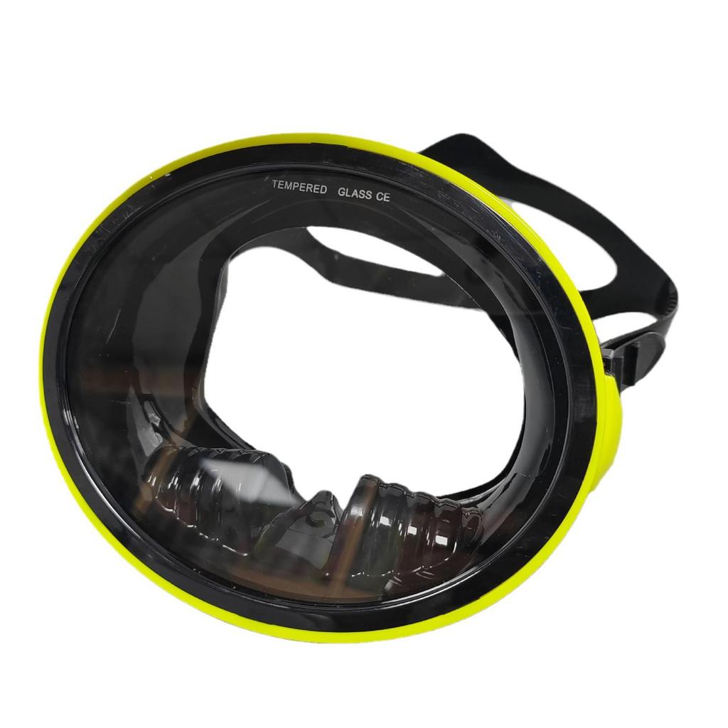 Wide-View Anti-Fog Diving Mask with High-Definition Silicone Lens for Swimming and Fishing