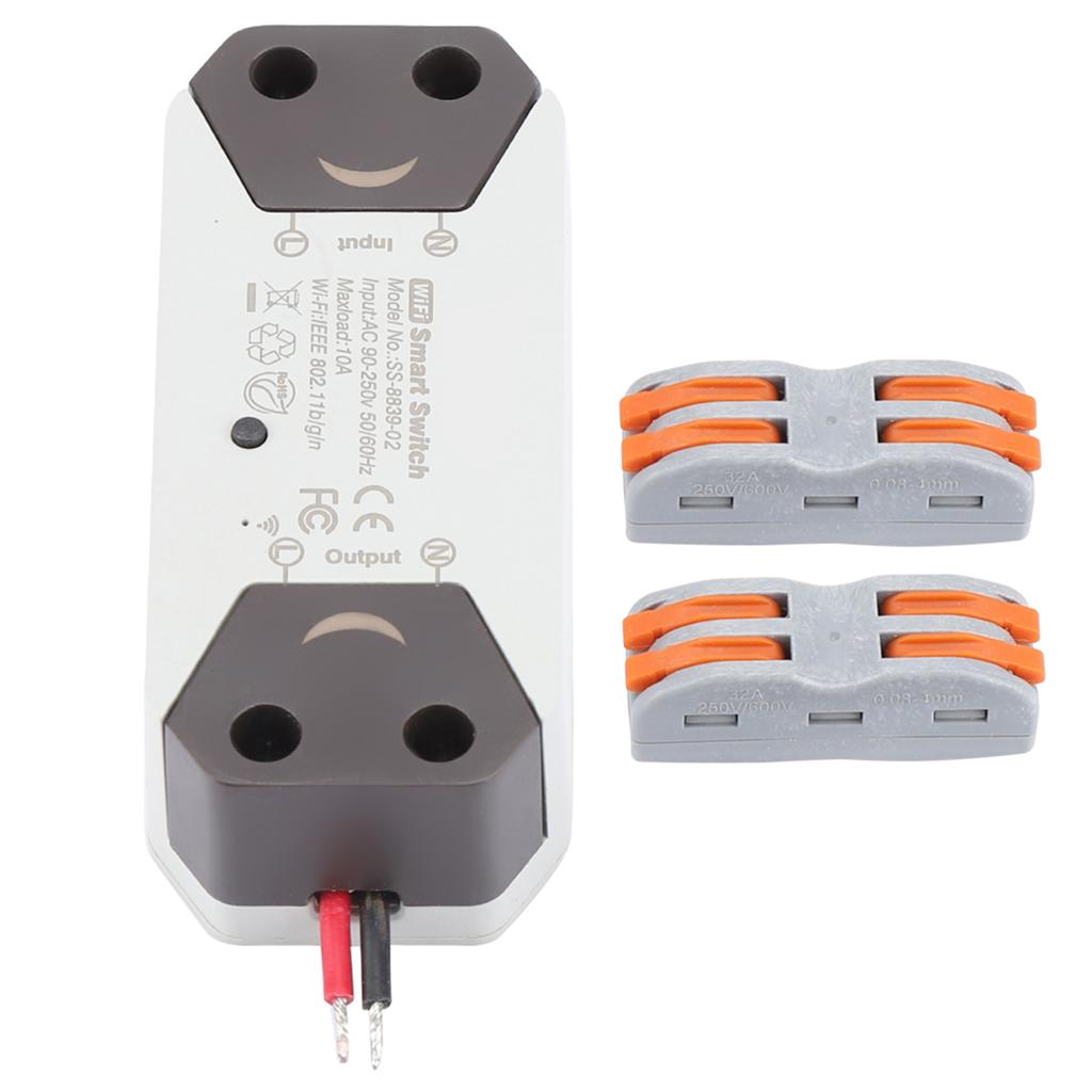 DIY WiFi Smart Light Switch Universal Breaker Remote Control Works with  Alexa Google Home