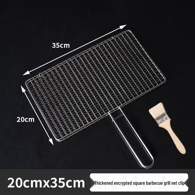 ZISIZ Stainless Steel BBQ Grilling Clip Net