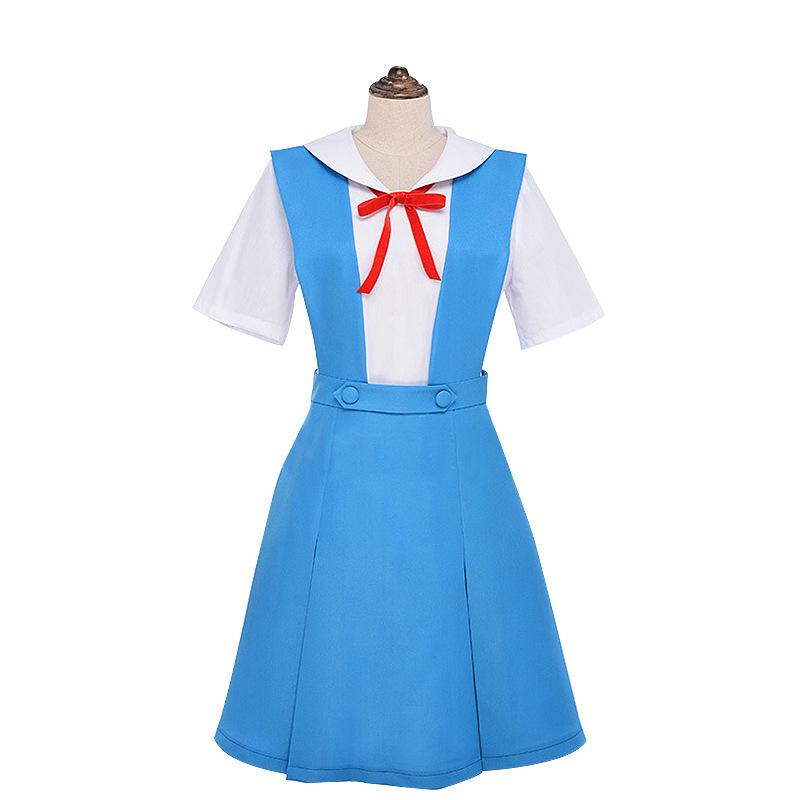 Century Warrior Anime Cosplay: Ayanami Rei, Asuka, Misato JK Uniform Skirt