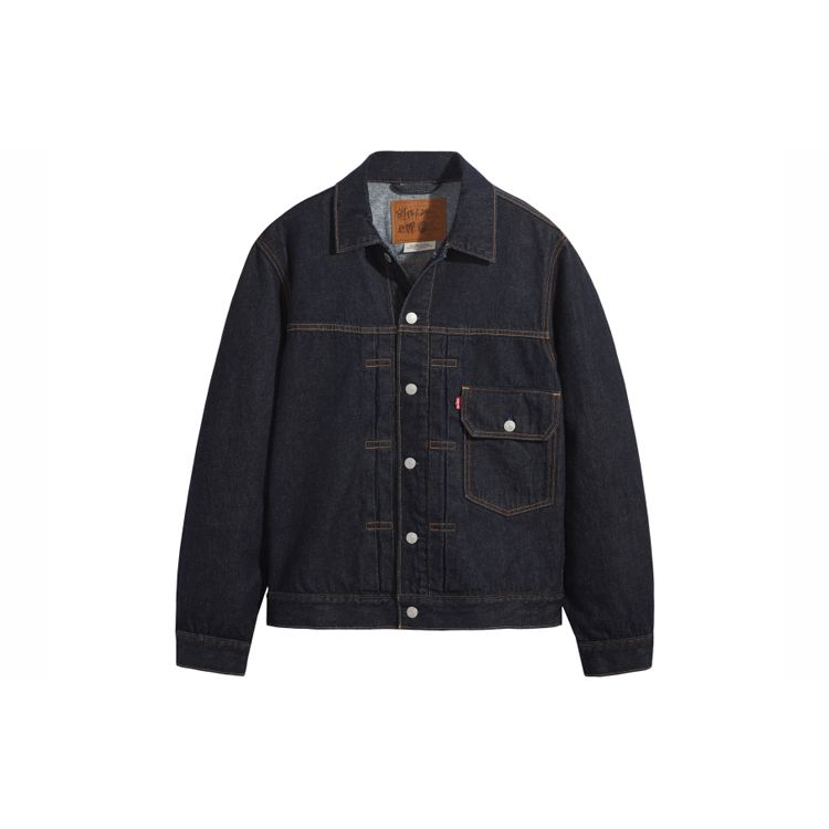 

Джинсовая куртка Levis с воротником на одной пуговице, мужская, синяя A0635-0000 S