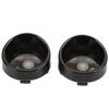 Pair Motorcycle Turn Signal Light Lens Cover Front Rear Replacement for TOURING FLHX FLTRI FLHRS