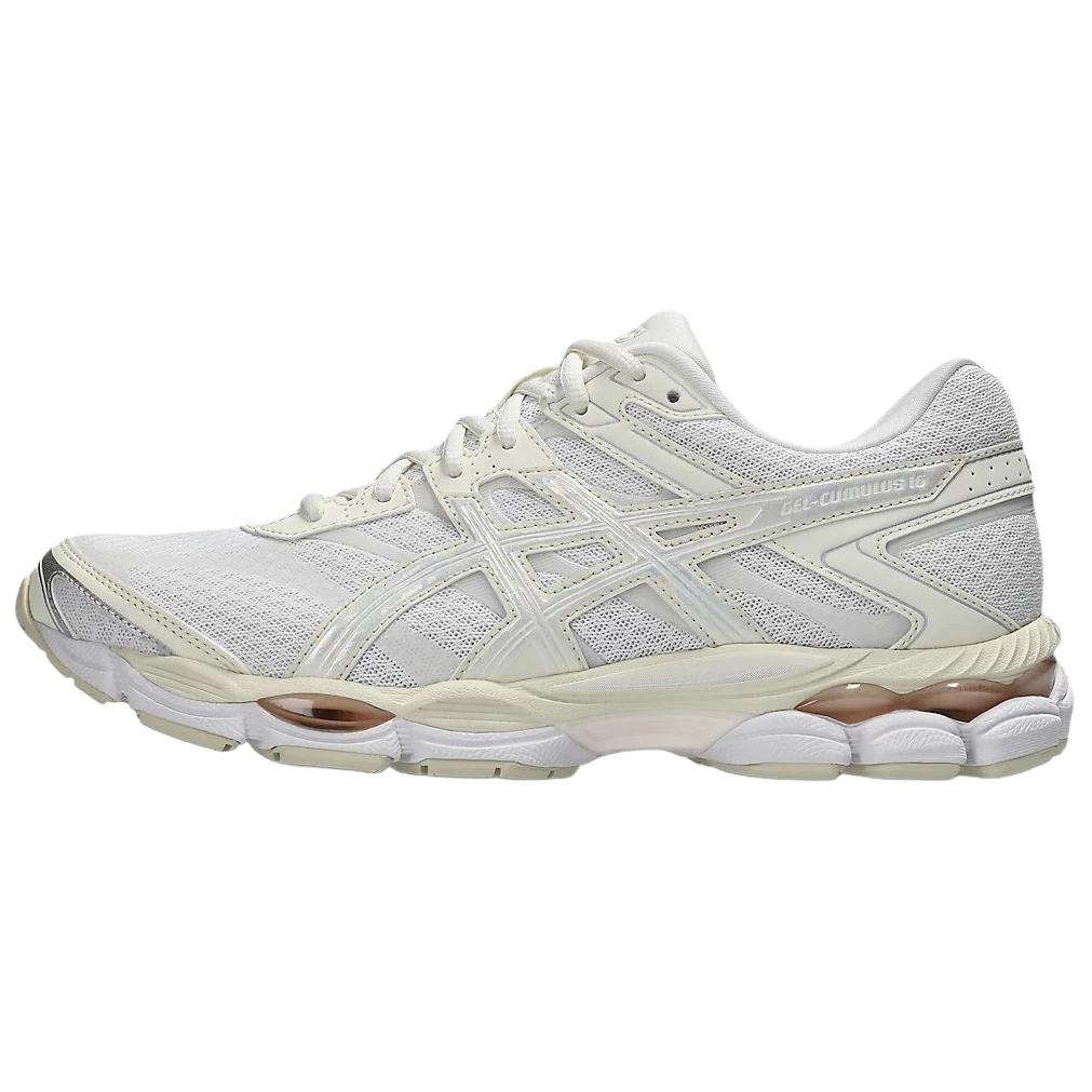 ASICS Gel Cumulus 16 White Cream Unisex Sneakers 1203A887-100 37.5