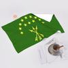 Adiga Flag Gift For Circassian Great Adygea Soft Face Towel Quick Dry Pool Bath Cotton Towels Absorbent