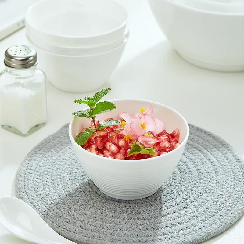 Zhi Shi Underglaze Bone China Deep Plate Set