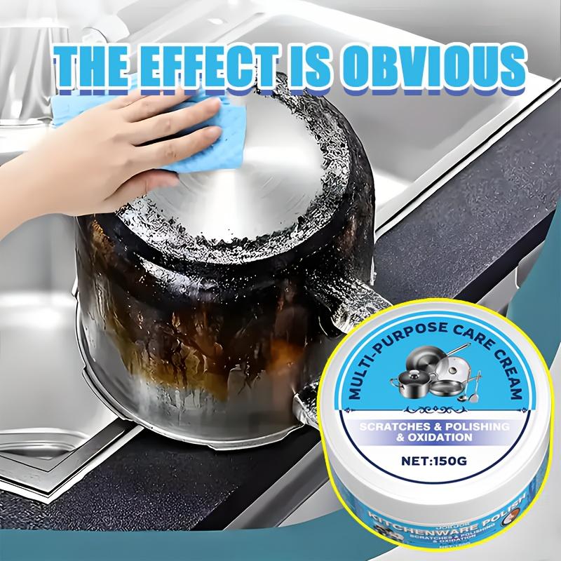 Multi Purpose Metal Polishing Agent for Cars Kitchen Utensils Sinks Faucets Iron Doors Professional Metal Refurbishment Paste