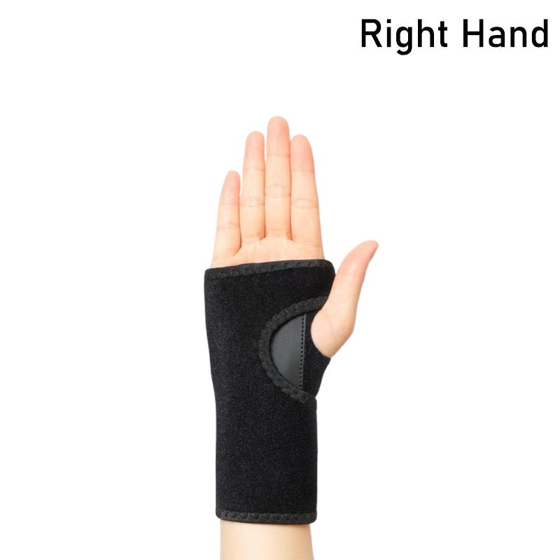

Metal Splint Wrist Brace Support Adjustable Strap Pain Relief Design for Fitness Typing and All Day Comfort