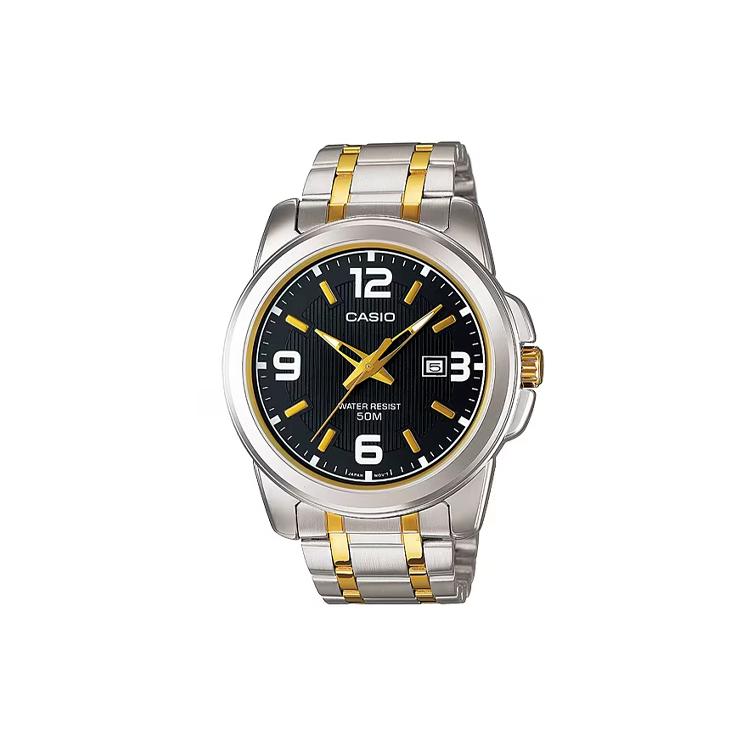 CASIO Men Standard Series Black Watch LTP-1314SG-1AV LTP-1314SG-1AV Black Dial