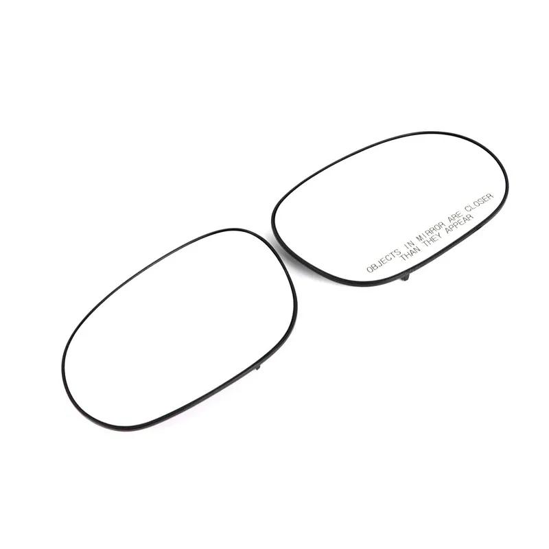 Left & Right Side Mirror Glass Rear View Rearview Exterior Angle for Dodge Challenger 2008- 68048447AA 68048446AA