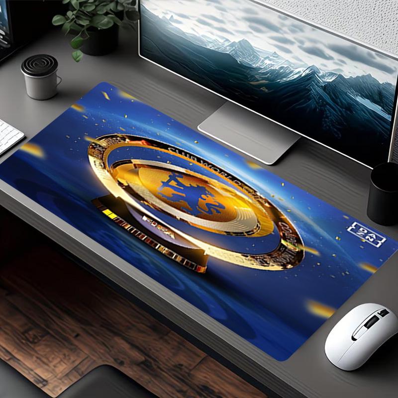 Fotbalový klub. Podložka pod myš C Print, pro podložku pod klávesnici, podložka pro notebook PC pro kancelářské domácí použití, dekorace stolu, perfektní dárek k narozeninám pro hráče
