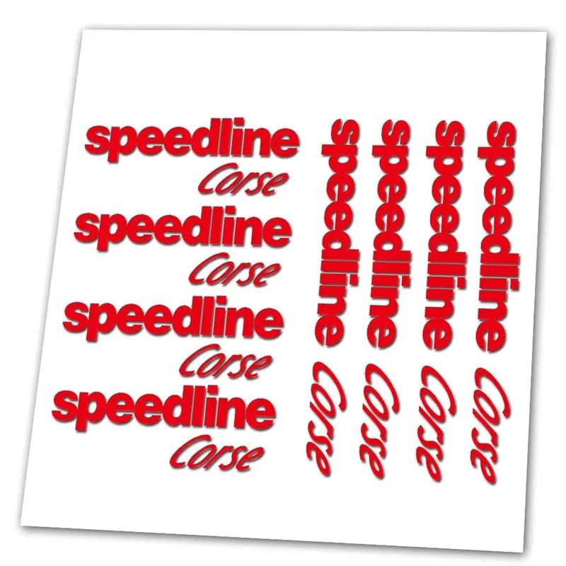 For SPEEDLINE CORSE VINYL DIE CUT GRAPHICS STICKER DECAL KIT
