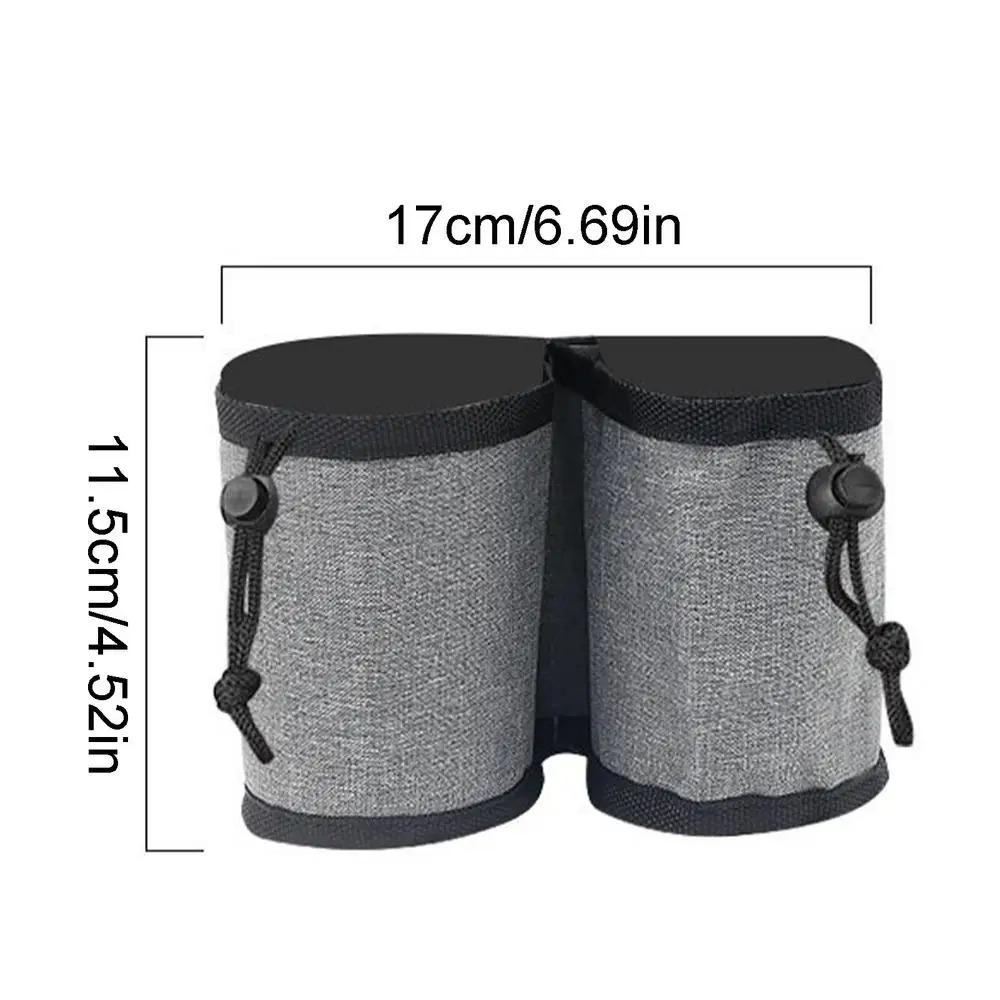 1PC Luggage Travel Cup Holder Storage Bag Travel Cup Holder Coffee Mug Holder Suitcase Cup Holder Luggage Drink Holder Oxford Cl