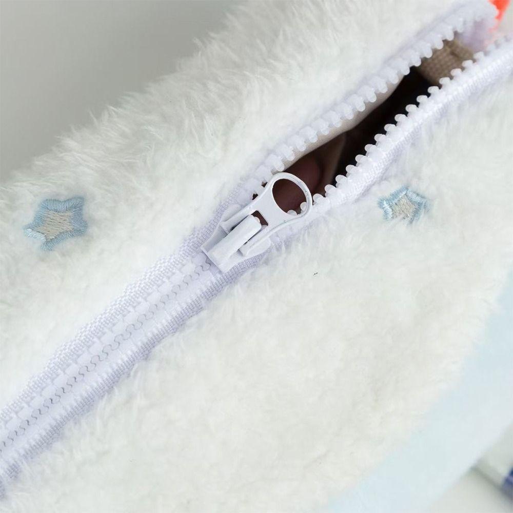 Portable Pencil Case Star Pattern Stationery Storage Bag Durable Pen Pouch School Supplies