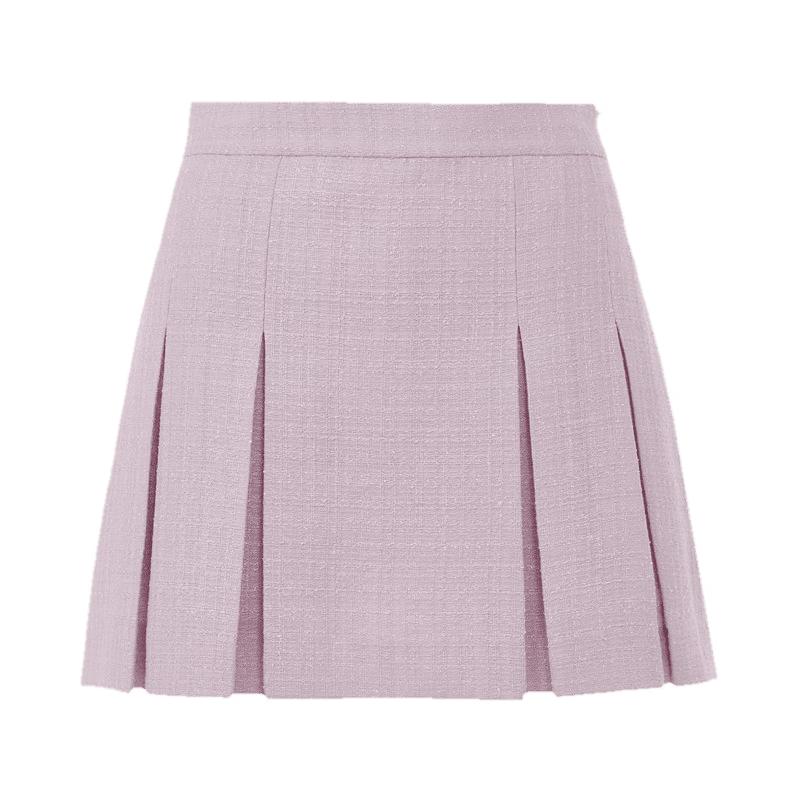 Women s Elegant Pleated A-Line Mini Skirt XL