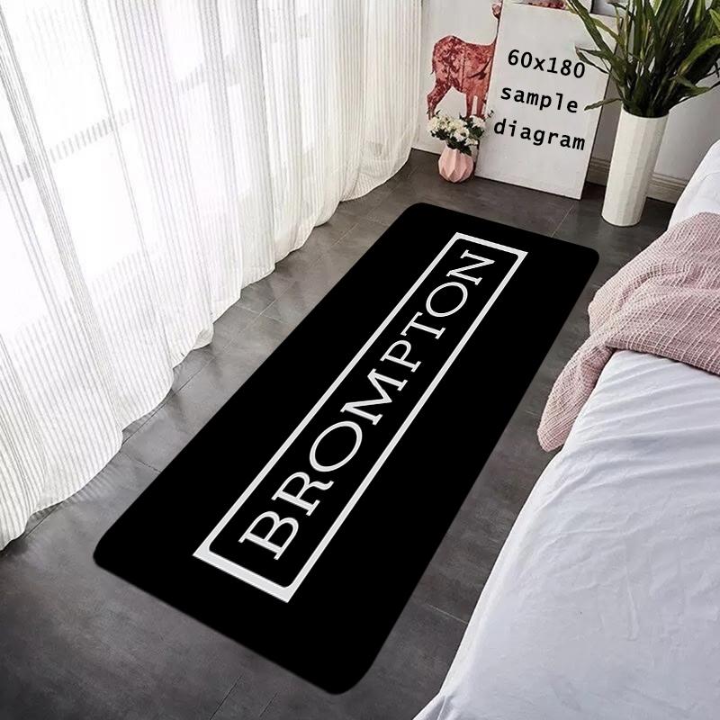Foot Rug Welcome Floor Mat for Entryway Bicycle Bromptons Bathroom Hallway Carpet Kitchen Water Adsorbed Rugs Fluffy Home Decor