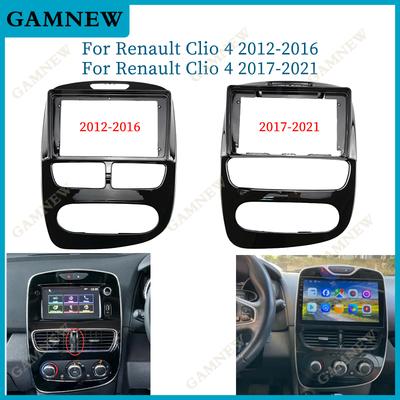 9 Inch Car Frame Fascia Adapter Canbus Box Decoder Android Radio Audio Dash Fitting Panel Kit For Renault Clio 4 2012-2021