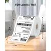 4x6 Direct Thermal Labels 500 Shipping Labels Compatible with Rollo Zebra MUNBYN Jadens Nelko Perforated Shipping Paper for Mos