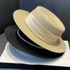 UV Protection Wide Brim Straw Hat Straw Weaving Women's Fisherman Hat Weave Bucket Hat  Beach