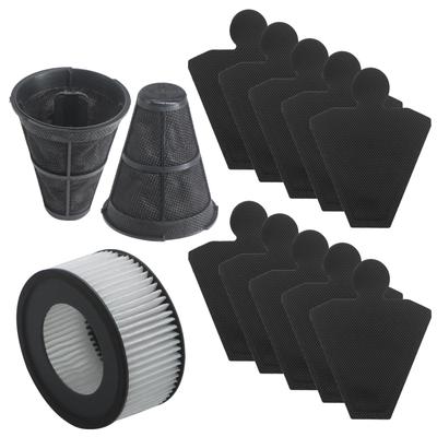 Aolleteau Replacement Filters for Iris Ohyama Futon Vacuum Cleaners and 1 Pack of HEPA 2 Packs of Dust Collection and 20 Packs of Disposable Filters