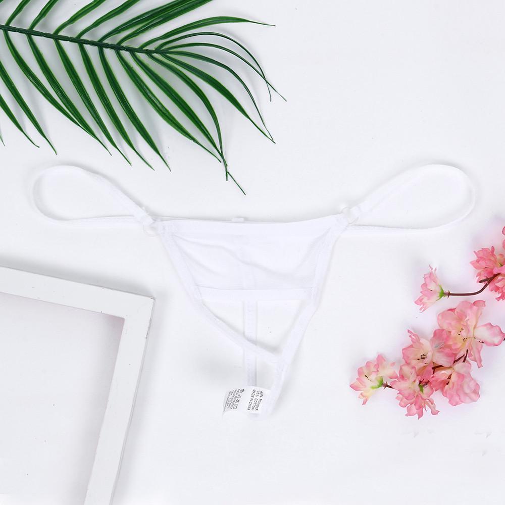 Sexy Kvinner Undertøy Bandasje Thongs G-string Truser Truser Undertøy Undertøy