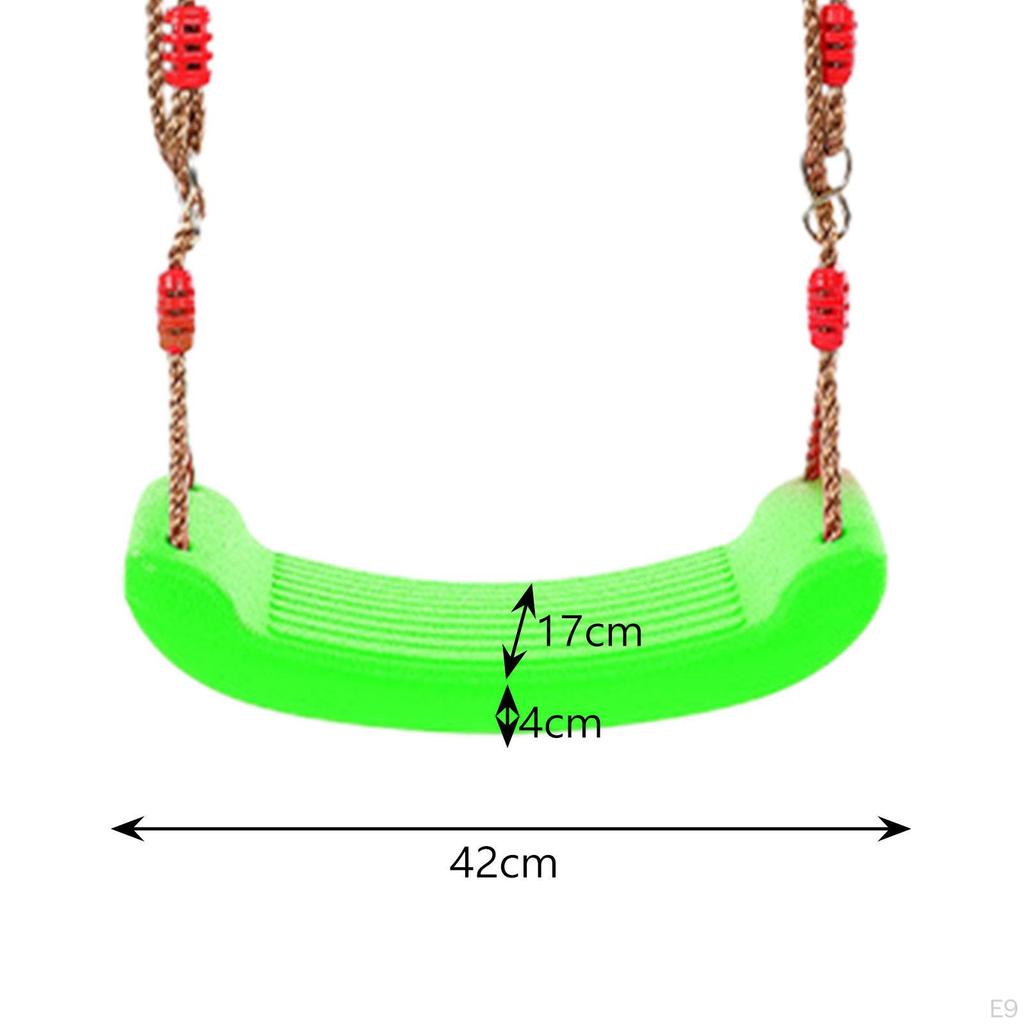 Swing Seat Rope Adjustable Chair for Jungle Indoor Outdoor Boys Girls