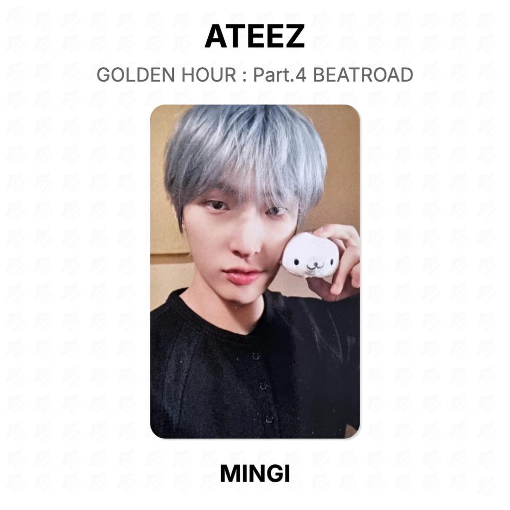 ATEEZ GOLDENE STUNDE : Teil 4 BEATROAD Offizielle Fotokarte
