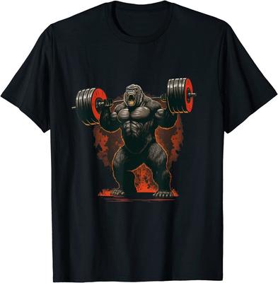 Gorilla Gym Beast Workout Weights Lifting Power Unisex T-Shirt