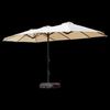 OEING Reinforced Triple-Head Roman Outdoor Sun Umbrella