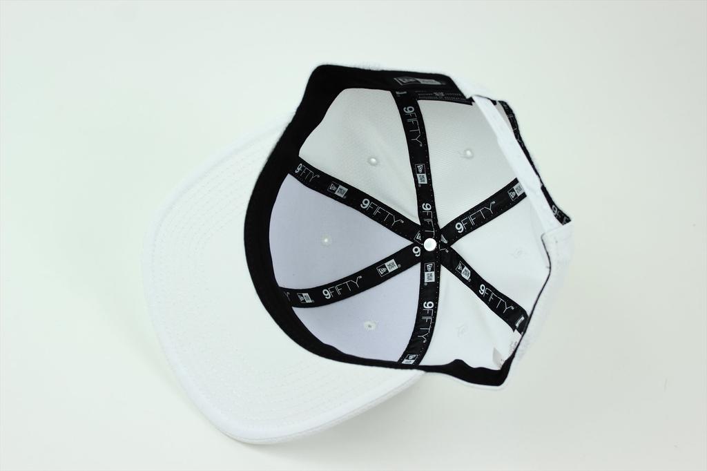 New Era Diamond Era WHITE Snapback Flat Cap for Men and Women