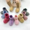 Sheepskin Wool Sewn Baby Warm Boots Pure Natural Indoor Walking Socks
