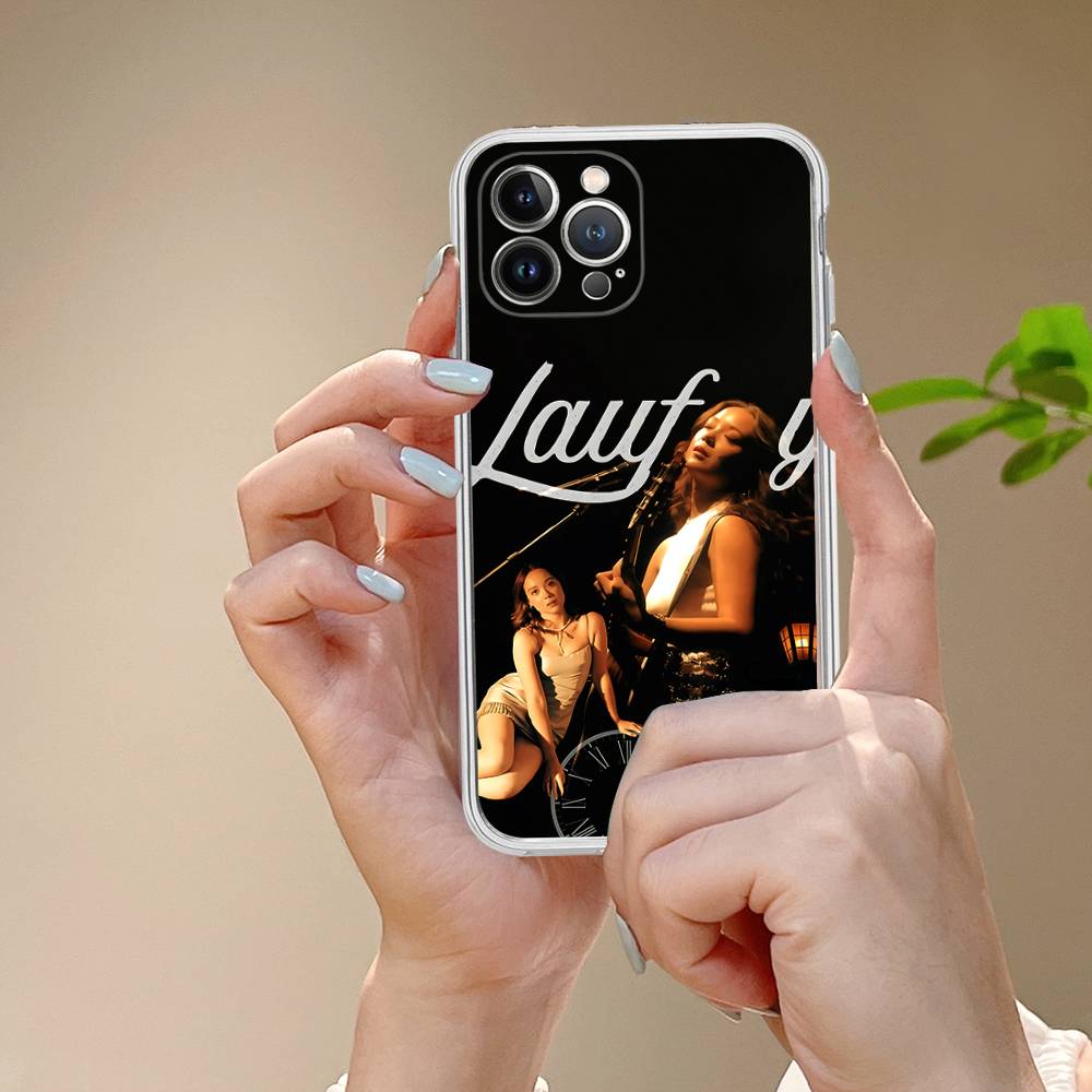 Singer L-LaufeyS For IPhone 17 16 15 14 13 12 11 Pro Max Plus Transparent Soft TPU Phone Cover
