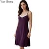 New Arrival Women Sexy Lace Sling Nightgown Summer Ladies Soft Pajamas Home Sleep Dress